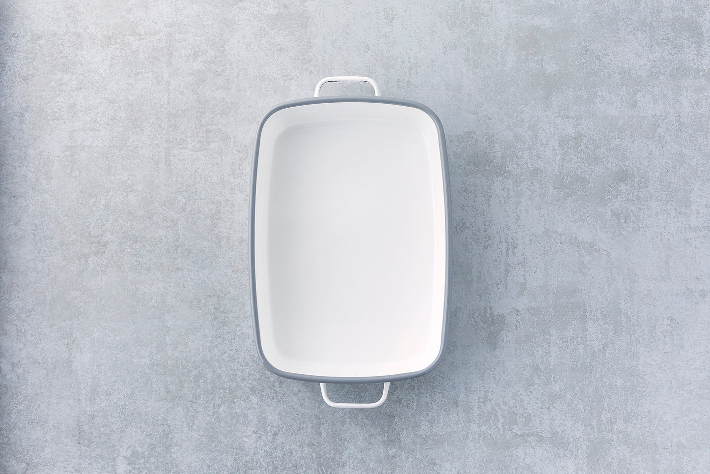 Enameled Oven Dish - Shallow