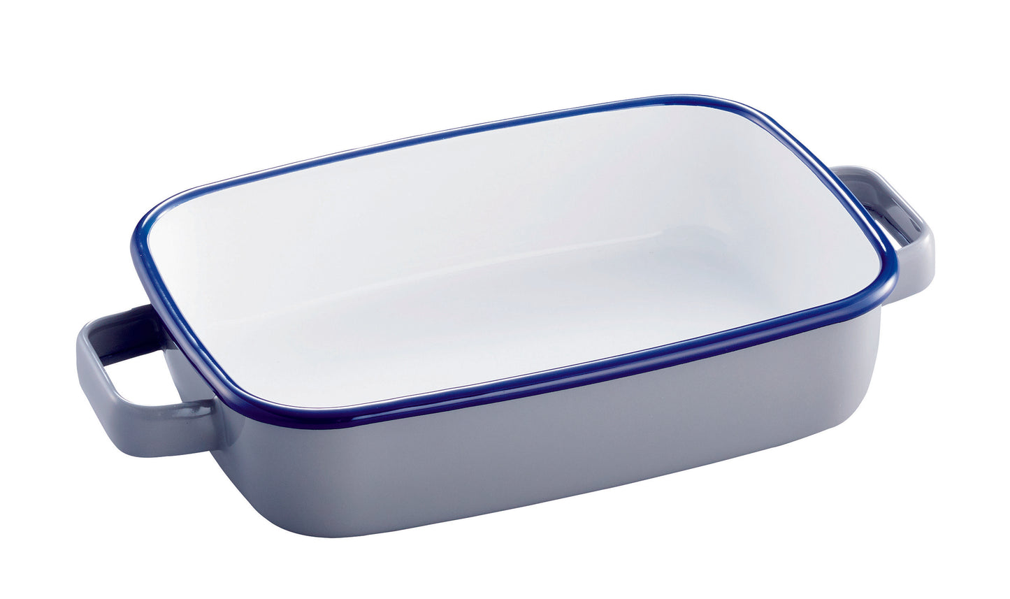Enameled Oven Dish - Shallow