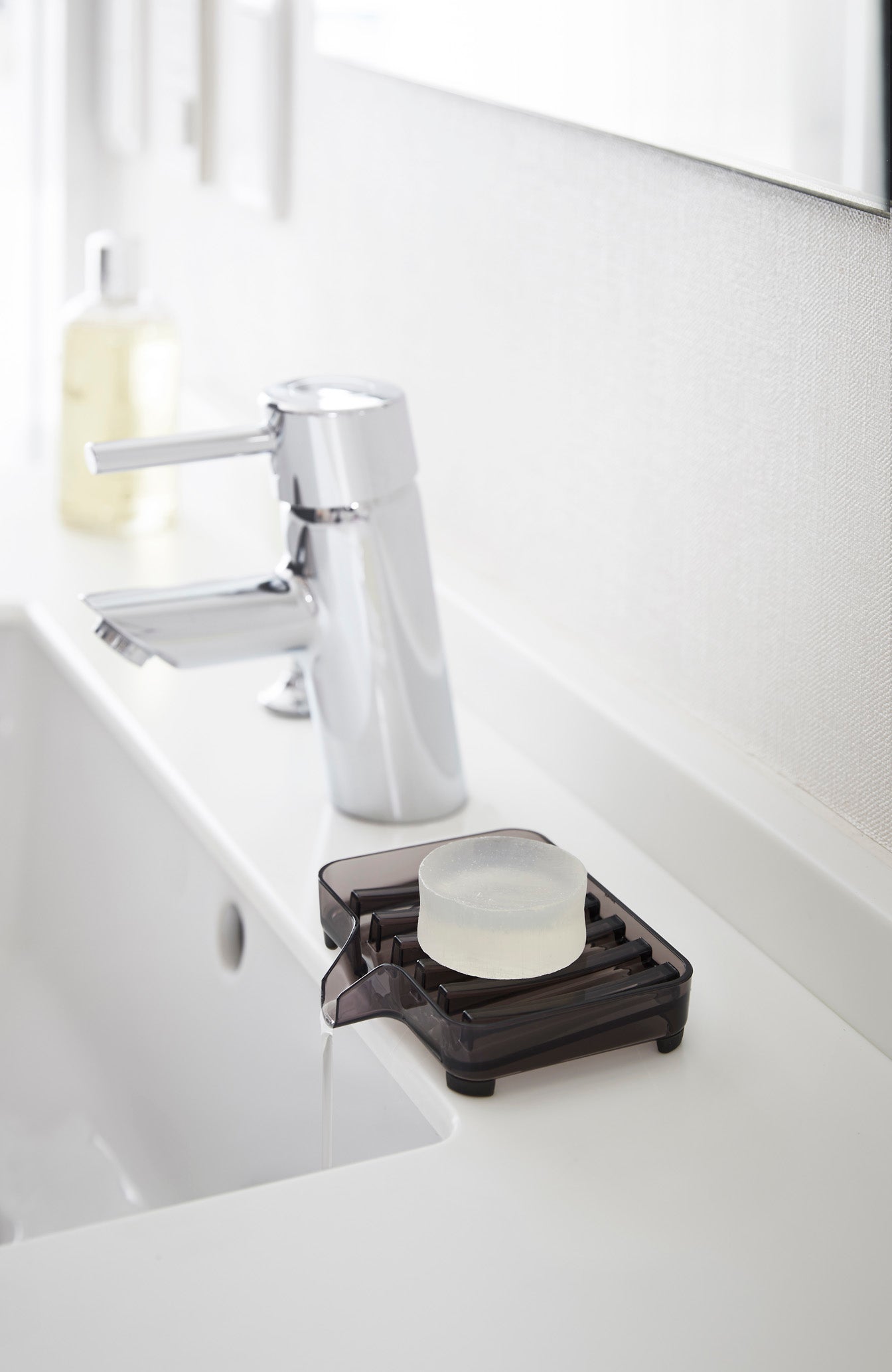 Self-Draining Soap Tray