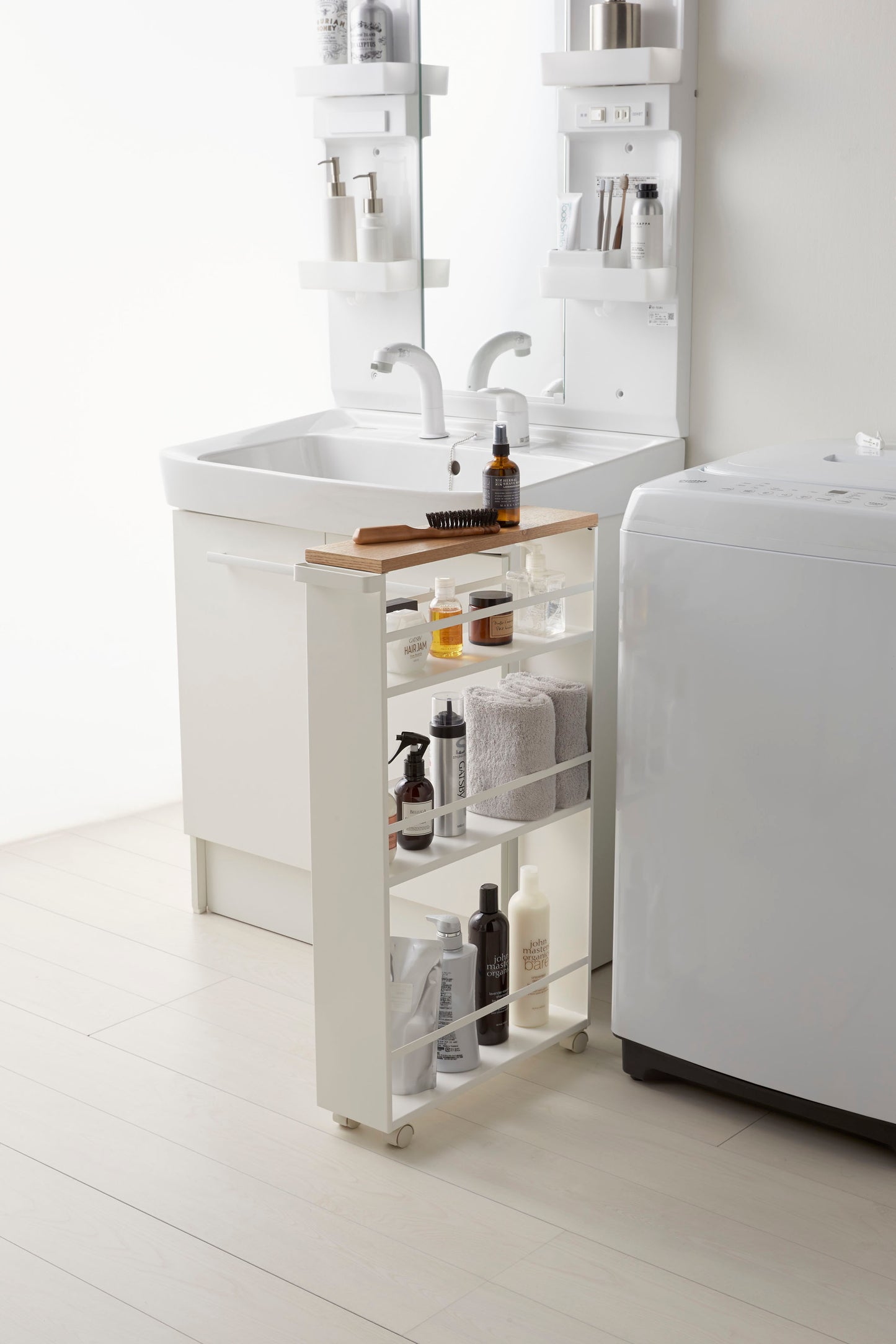 Rolling Storage Cart - Steel