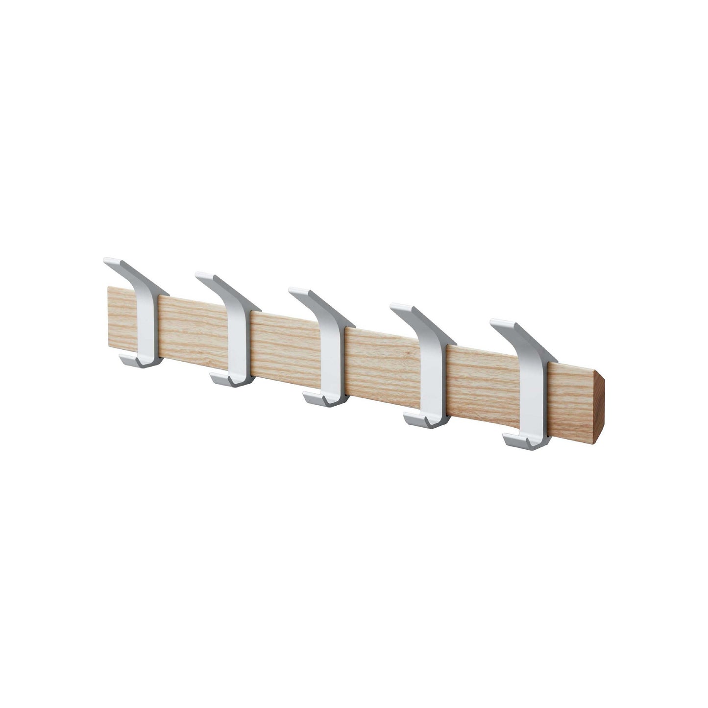 Wall-Mounted Coat Hanger - Steel + Wood