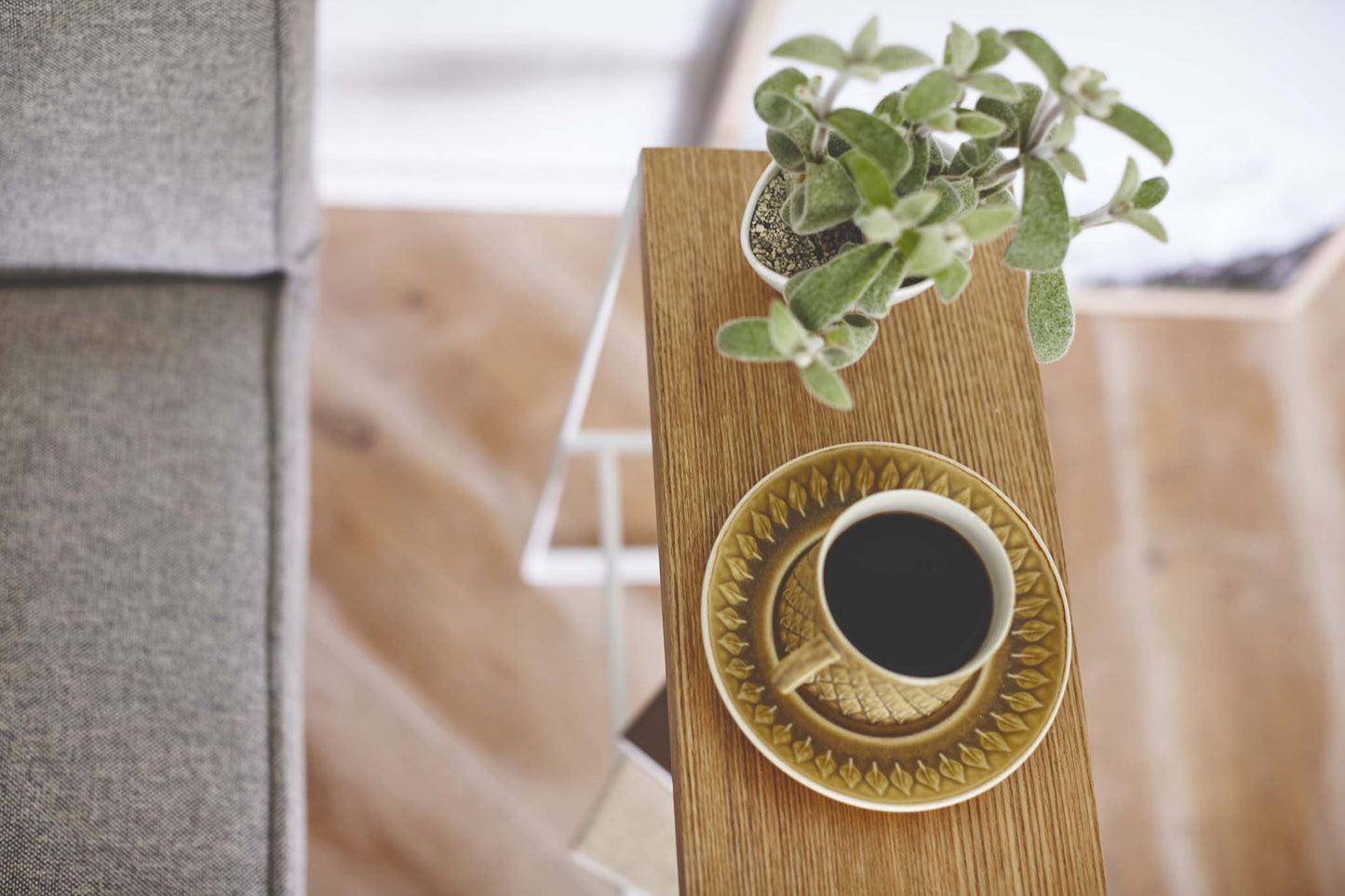 End Table - Steel + Wood