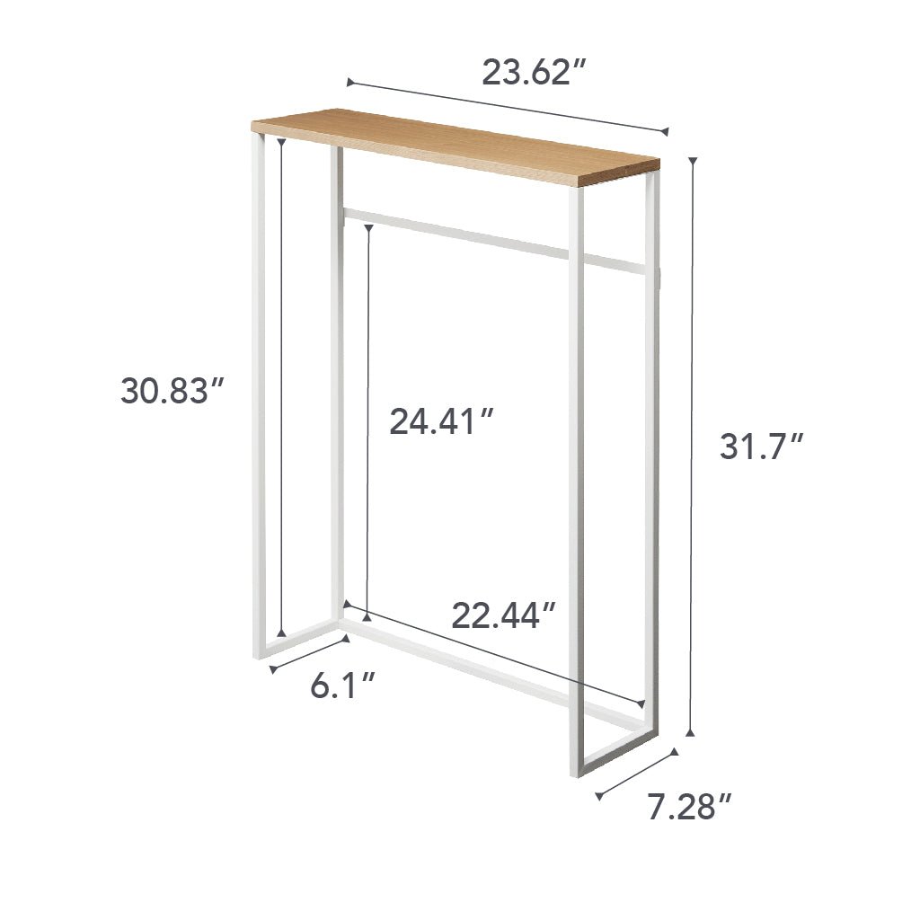 Narrow Entryway Console Table