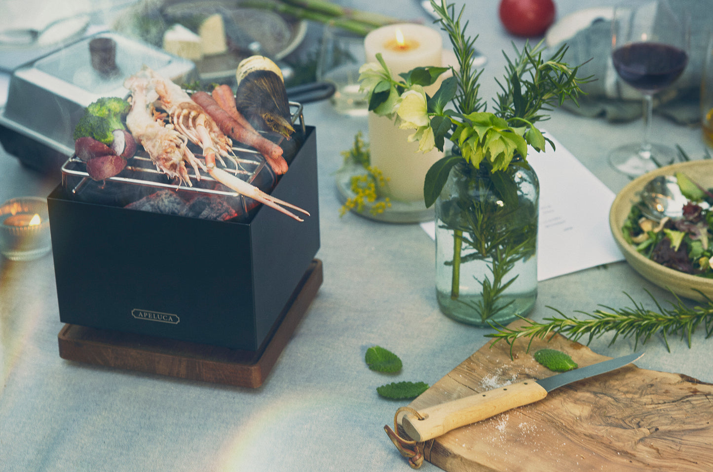 Apeluca Tabletop Grill