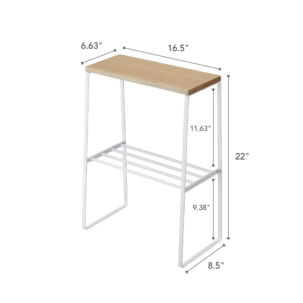 End Table - Steel + Wood